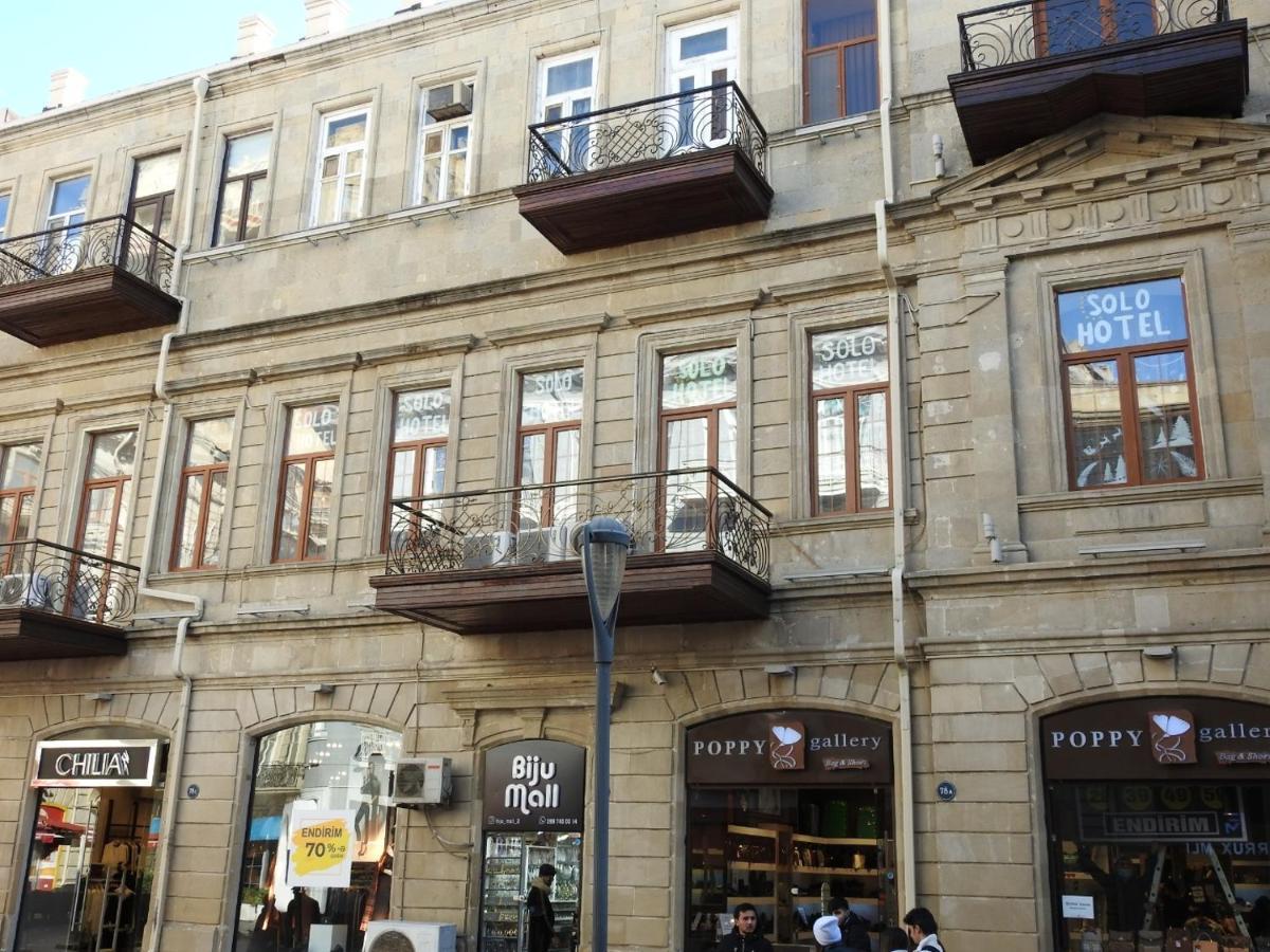 Solo Hotel On Nizami Street Bakú Exterior foto